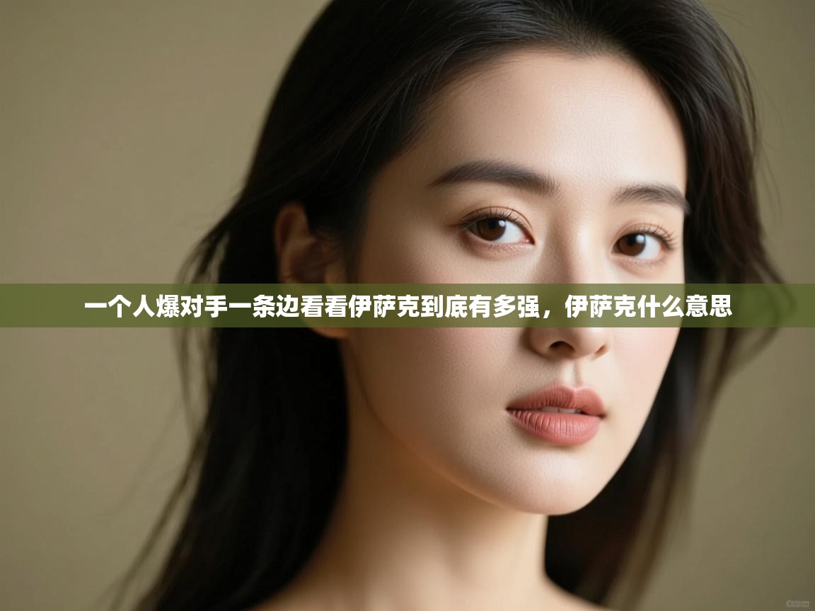 开云体育直播平台-一个人爆对手一条边看看伊萨克到底有多强,伊萨克什么意思 第2张